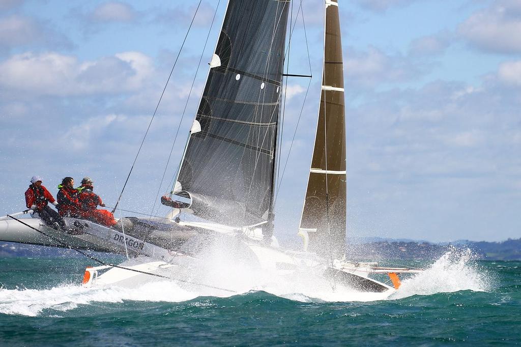 Start of Coastal Classic 2013, Waitemata Harbour, October 25, 2013 © Richard Gladwell www.photosport.co.nz